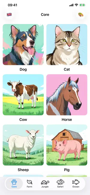 Kids Learn Animal Name & Sound screenshot 1