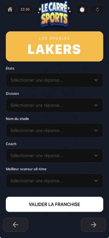 Le Carré Sports iPhone screenshot