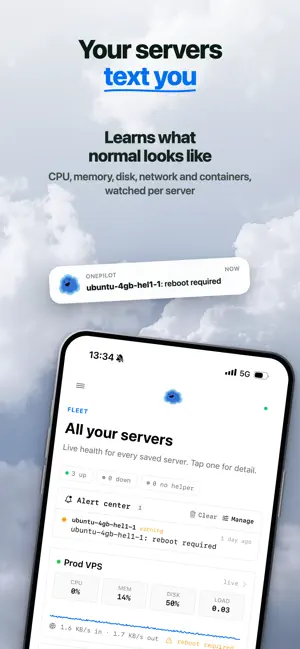 Onepilot: SSH Shell Terminal iPhone screenshot 5