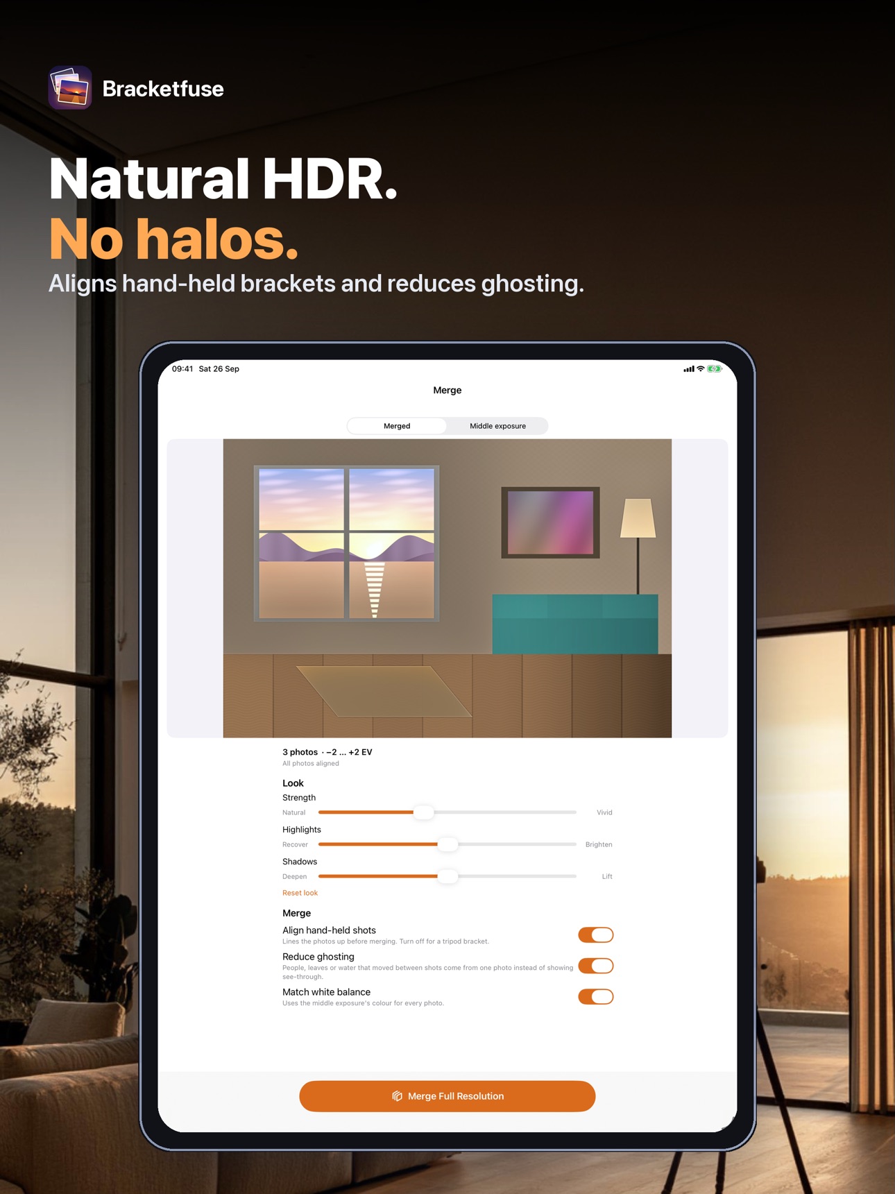 Screenshot 5 of Bracketfuse: HDR Merge
