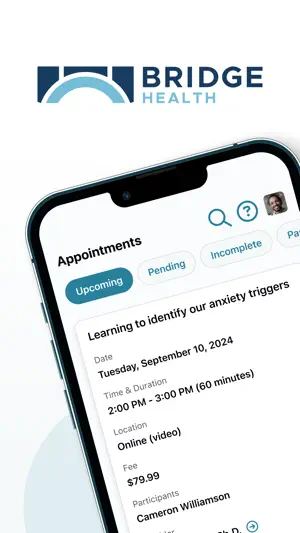Bridge Health Portal screenshot 1