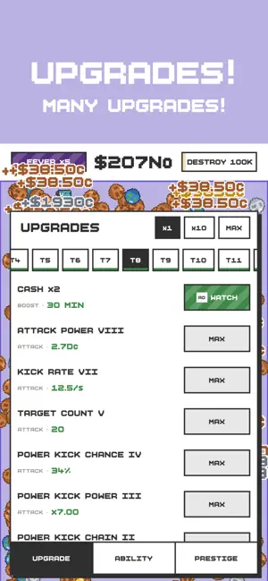 Dino Kick: Idle Rush screenshot 4