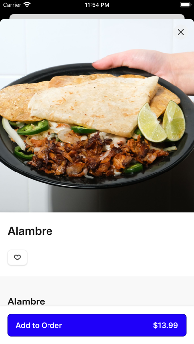 Holy Taco To Go iPhone screenshot 4 - Food & Drink app