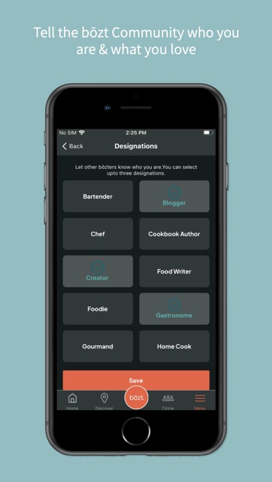 Bōzt: Restaurants & Local Food Screenshot
