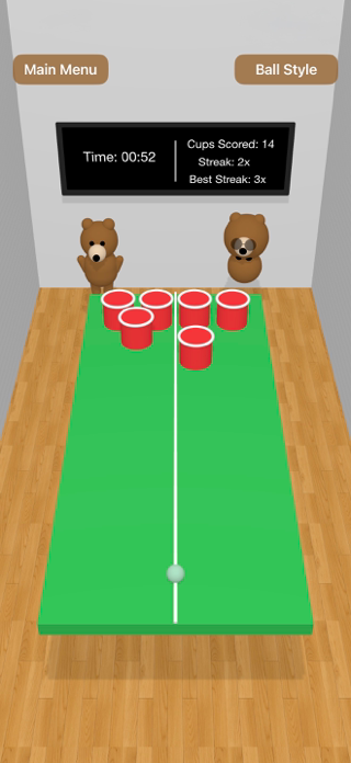 Bear Pong 3D Screenshot 2 of 4