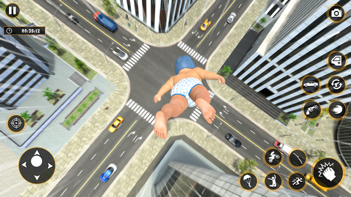 Baby Hero Super Baby Sim 3D