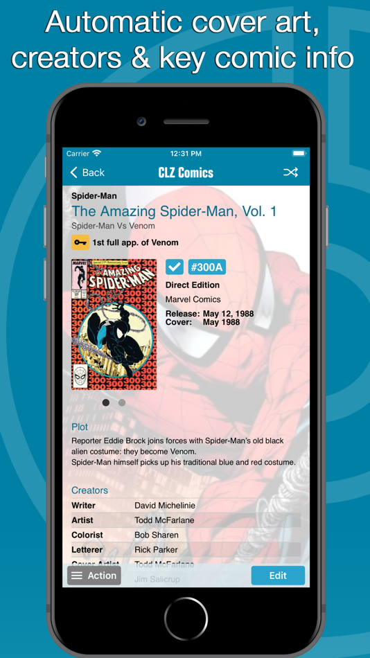 #5. CLZ Comics collection database (iOS) 由: CLZ