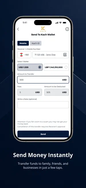 Kach Wallet screenshot 2