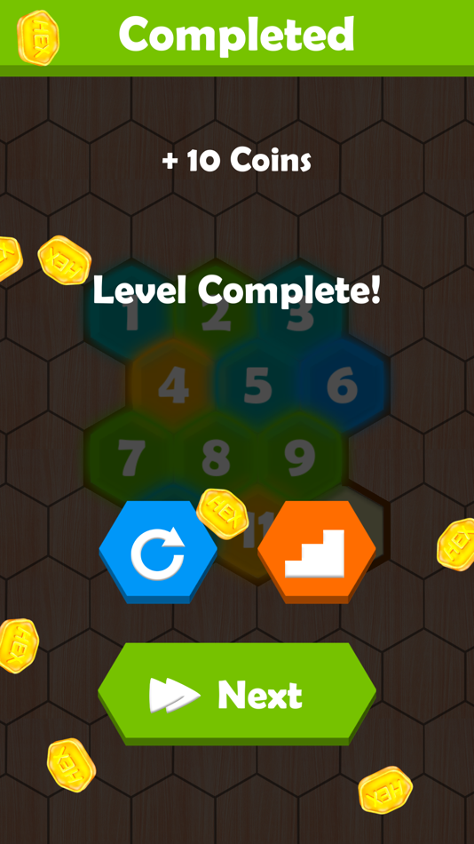 #5. Hexa Puzzle - Blocks Sort Game (iOS) By: Rehman Ilyas