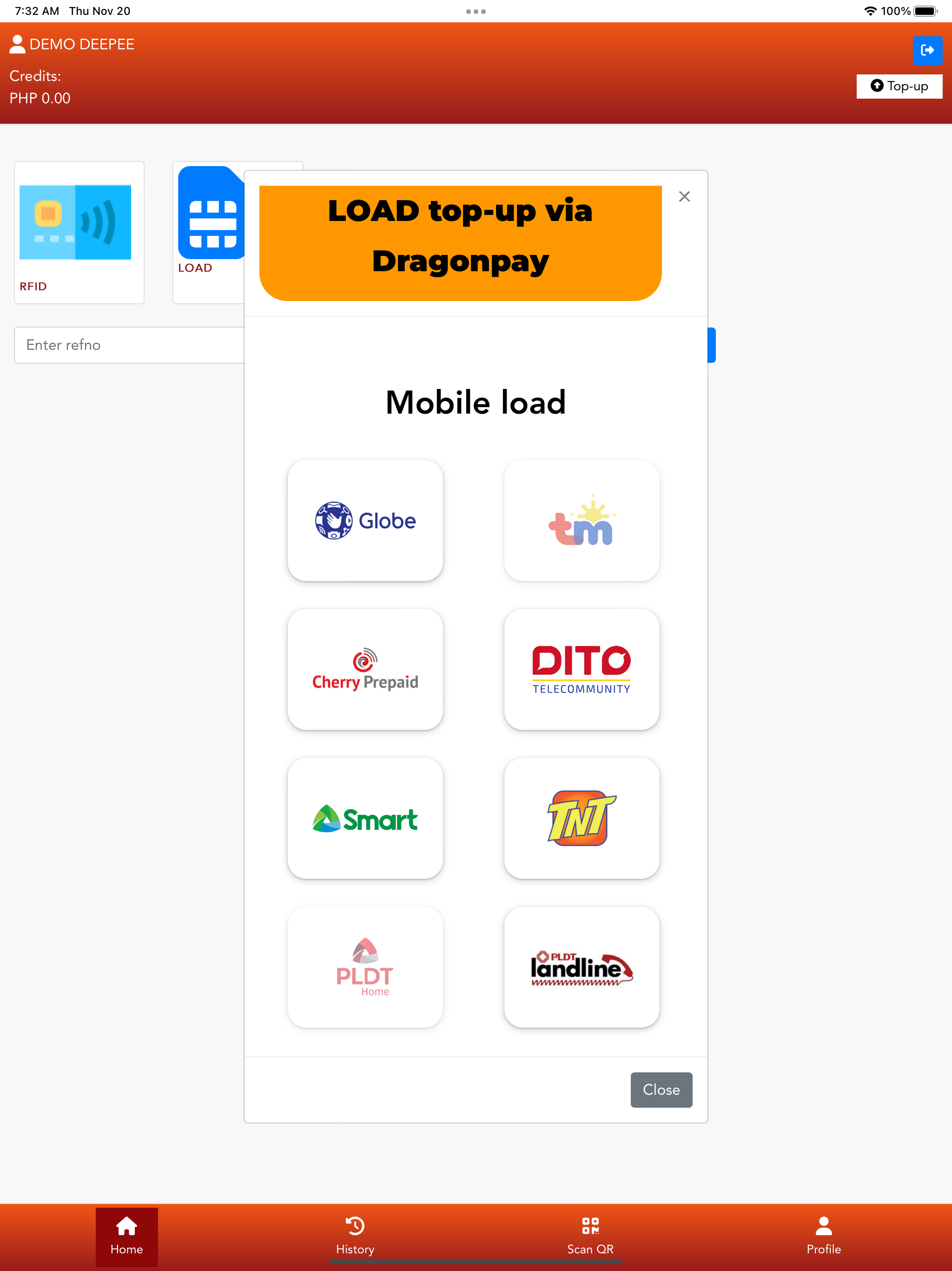 Dragonpay Credits