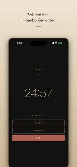 Mokurai: Zazen Timer screenshot 2
