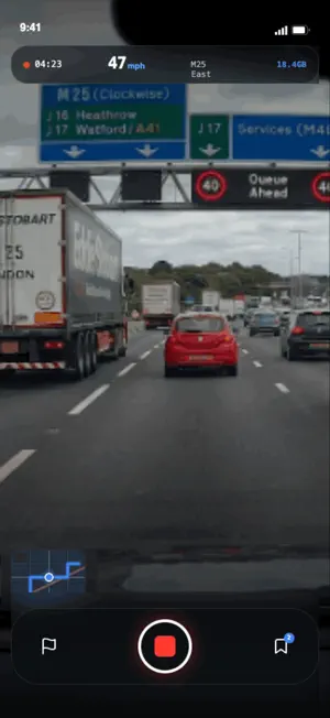 Dashoo - Smart Dashcam & DVR screenshot 1