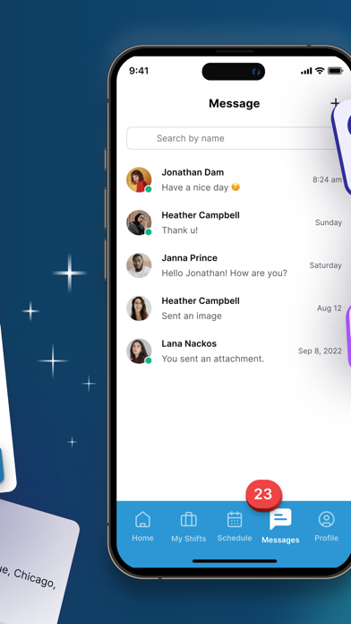 StaffBot Flex iPhone screenshot 4 - Medical app