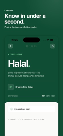 HalalSafe - Ingredient Scanner Screenshot 2 of 9