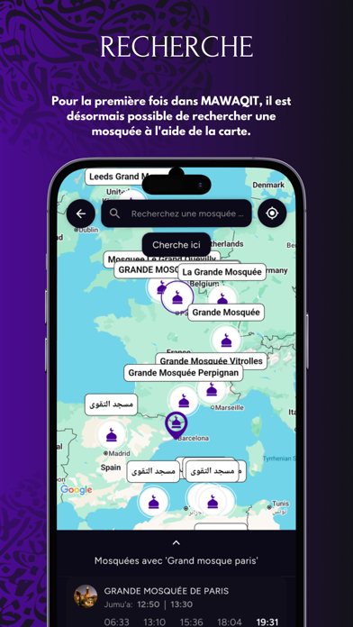Screenshot #2 pour MAWAQIT - Horaires de prière