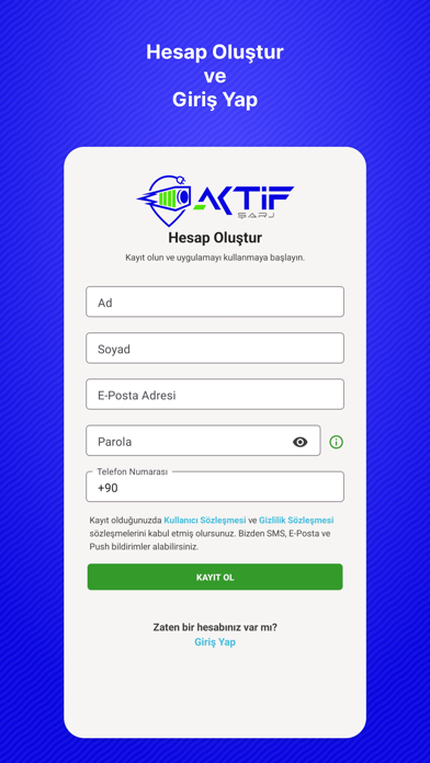 Aktif Şarj Screenshot