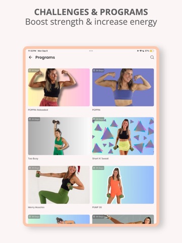 Reps nMotion iPad screenshot