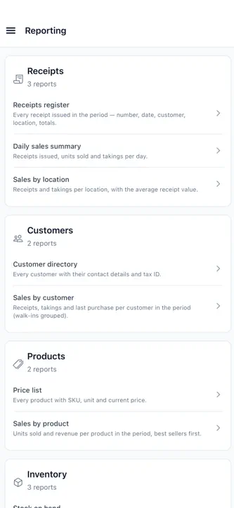 Greyield Labs ERP screenshot 4
