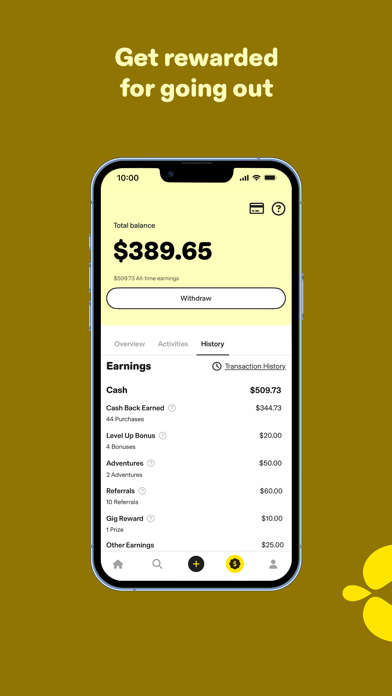 Franki | Eat. Drink. Earn. iPhone screenshot 2 - Food & Drink app