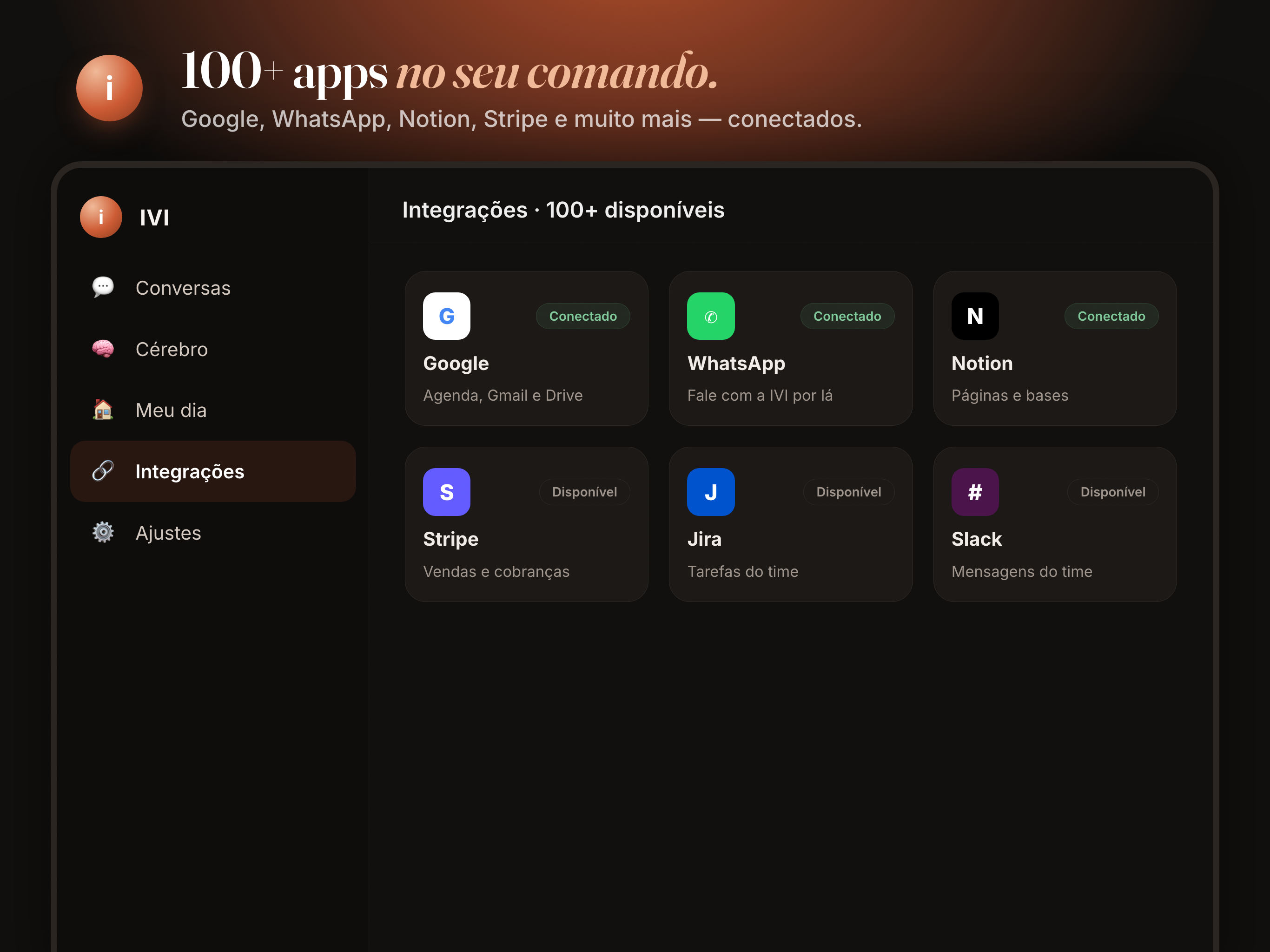 IVI — Assistente Pessoal de IA screenshot 8