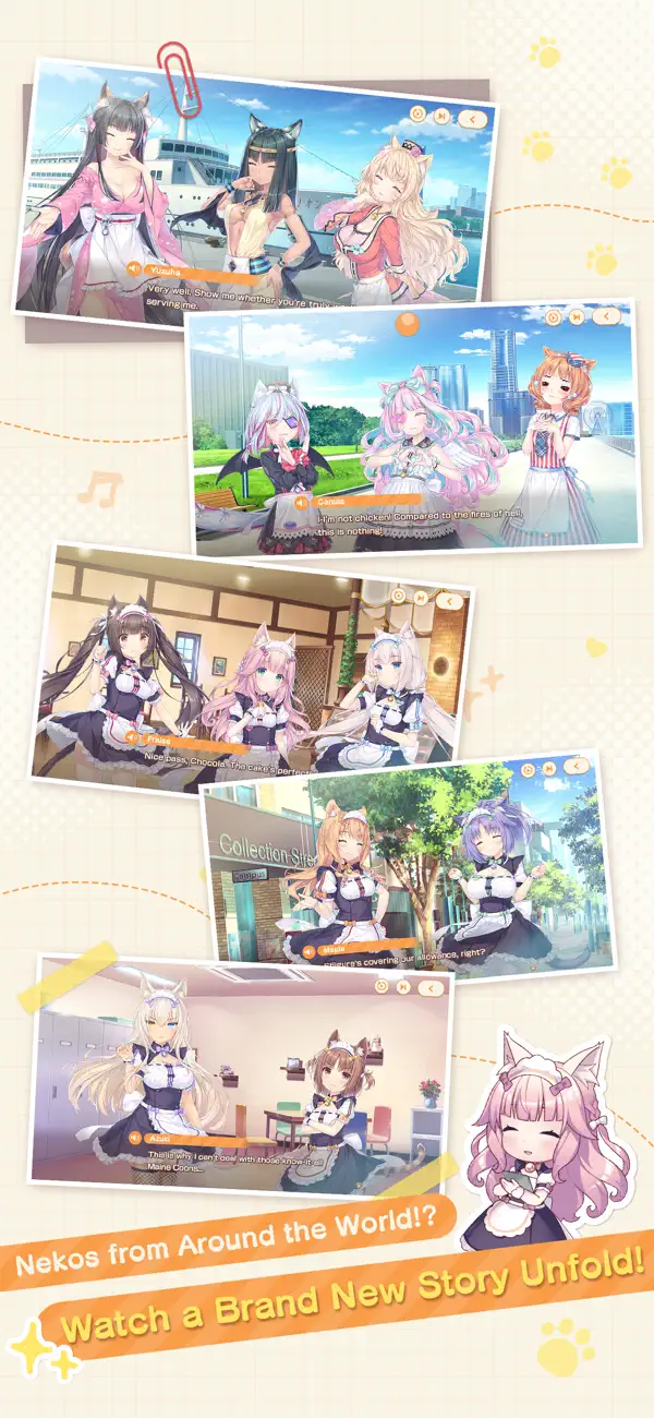 #3. Nekopara Sekai Connect (iOS) By: GOOD SMILE COMPANY, INC.