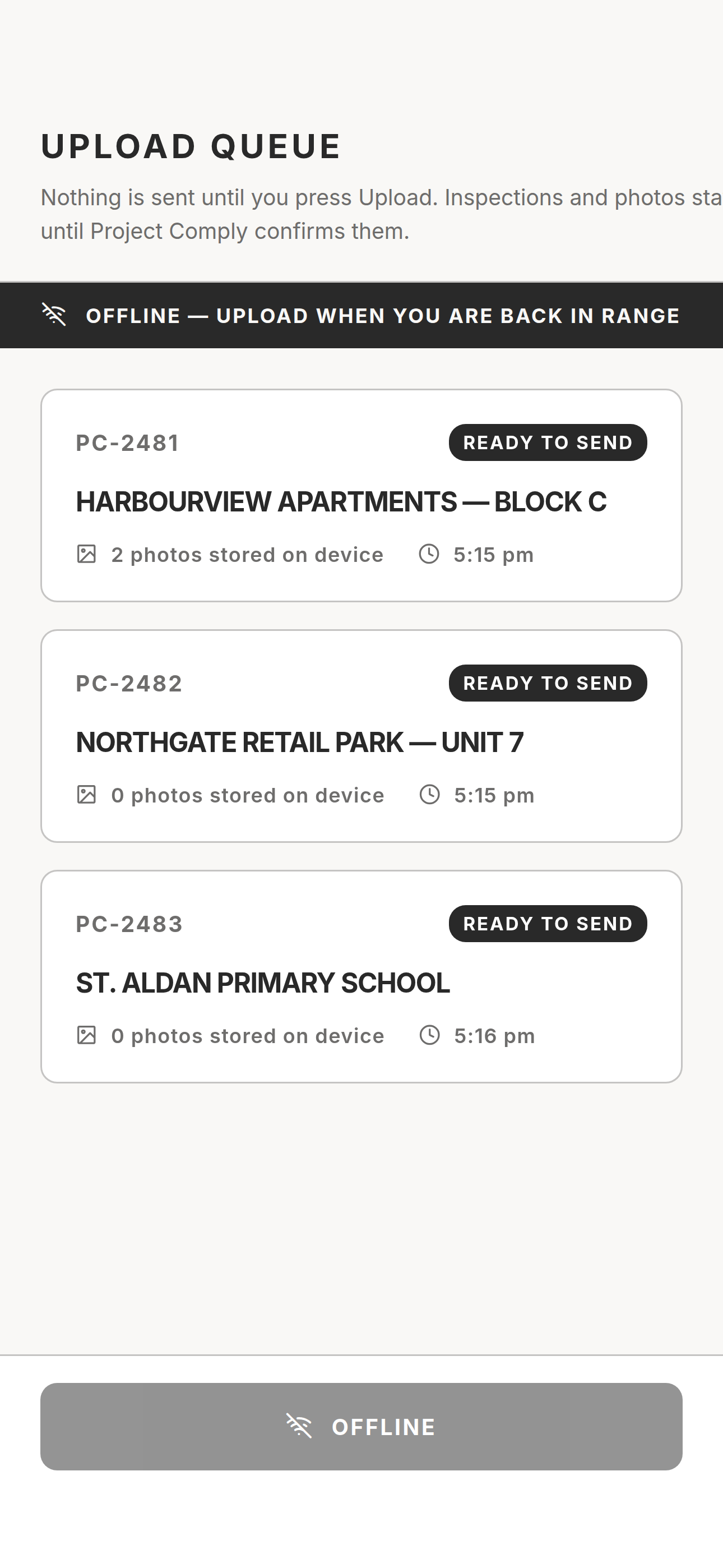 Project Comply Inspector screenshot 5