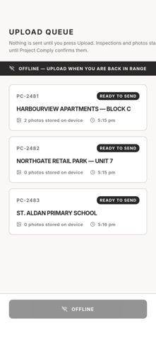 Project Comply Inspector screenshot