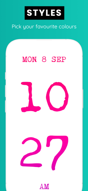 Bed Time | Large Clock Screenshot