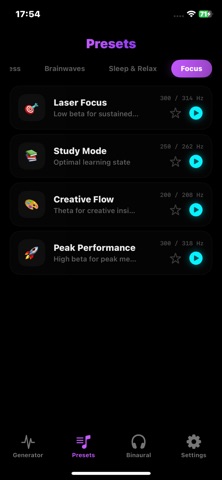 RE Frequency – Sleep & Focus screenshot