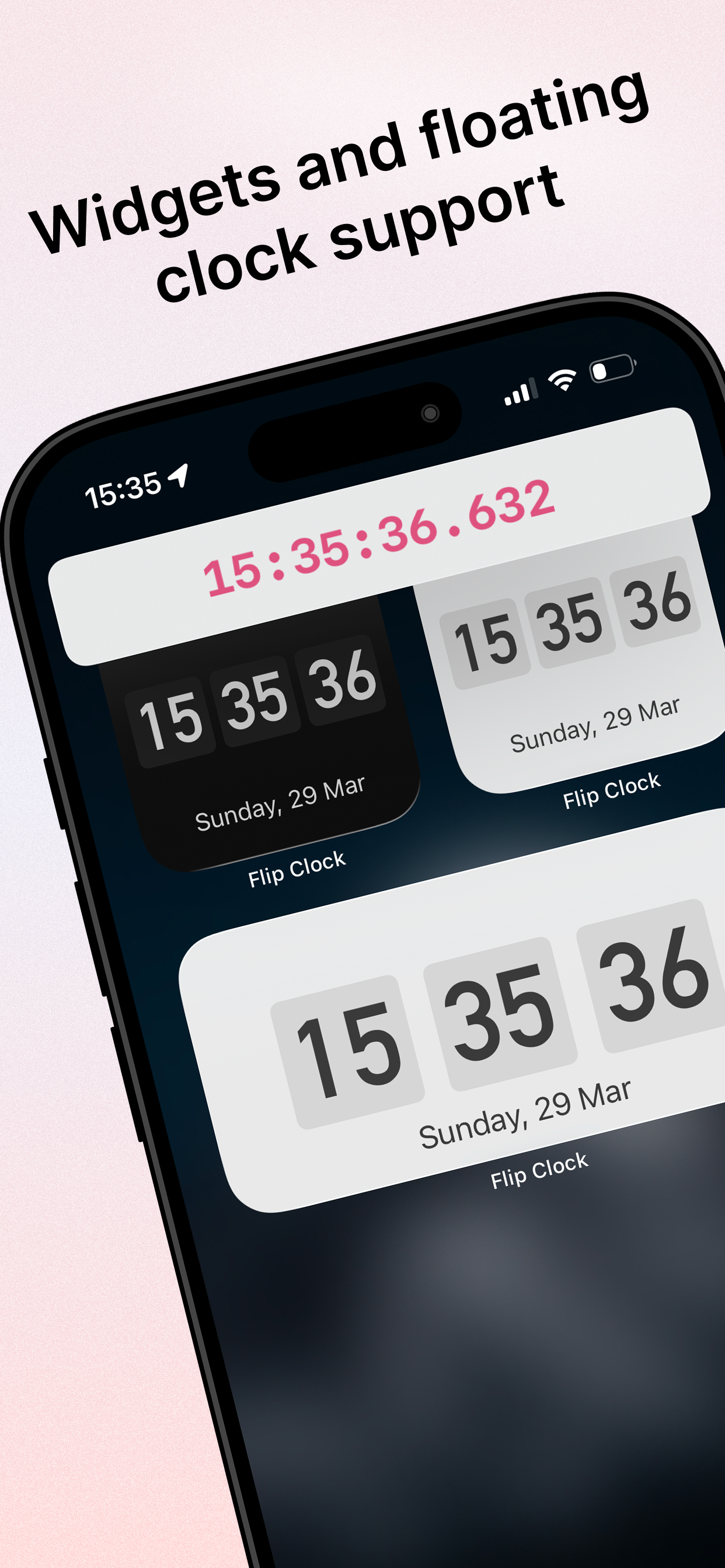Flip Clock: Alarm & Pomodoro