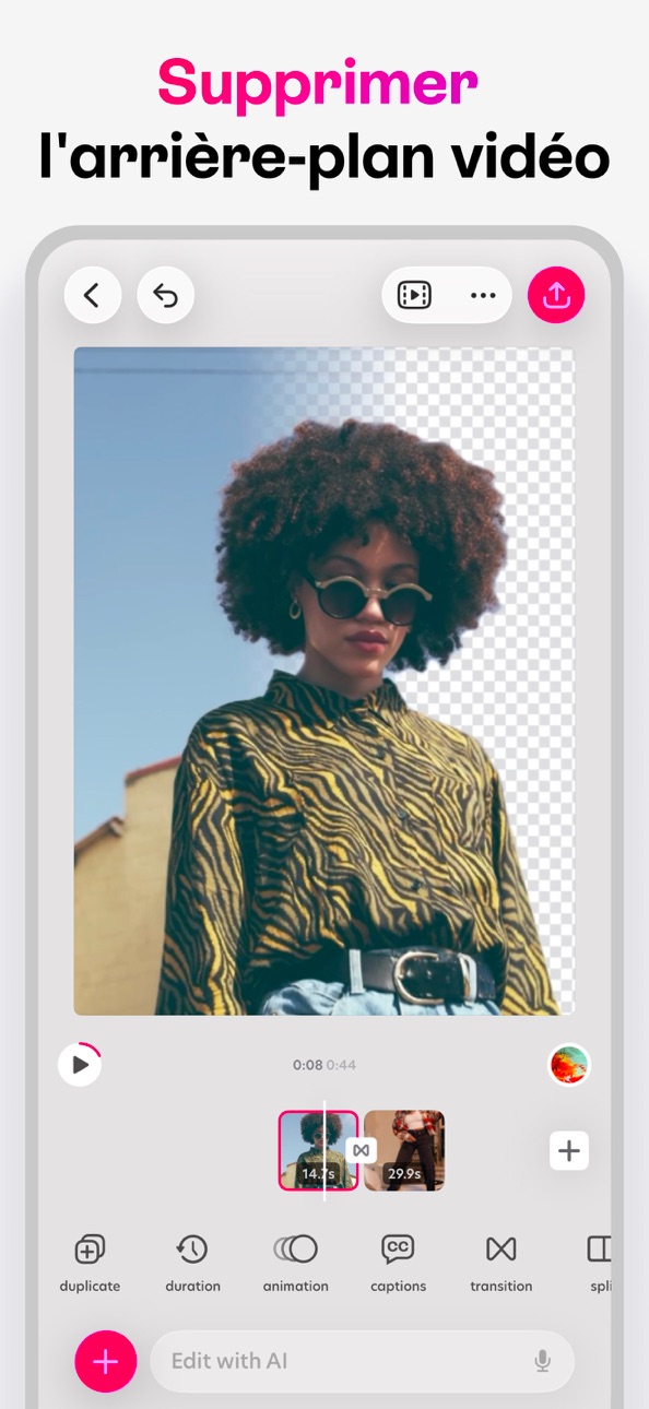Bazaart AI Photo Editor Design iOS Mod IPA screenshot 7 - iOS app interface