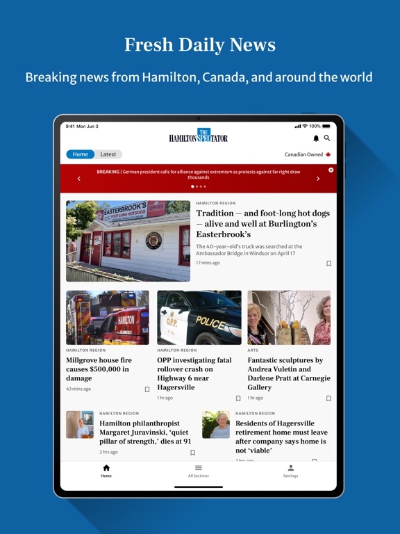 App screenshot