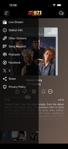 WREO Mix 97.1 screenshot