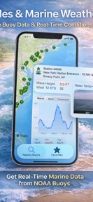NOAA Marine Buoy and Weather screenshot