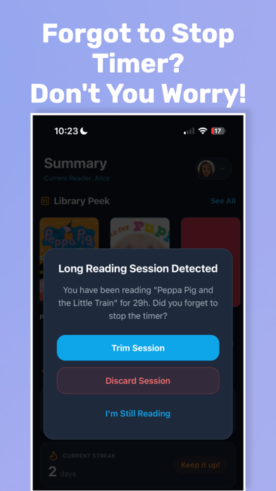 Reading Log: Parents & School Screenshot 6 of 10
