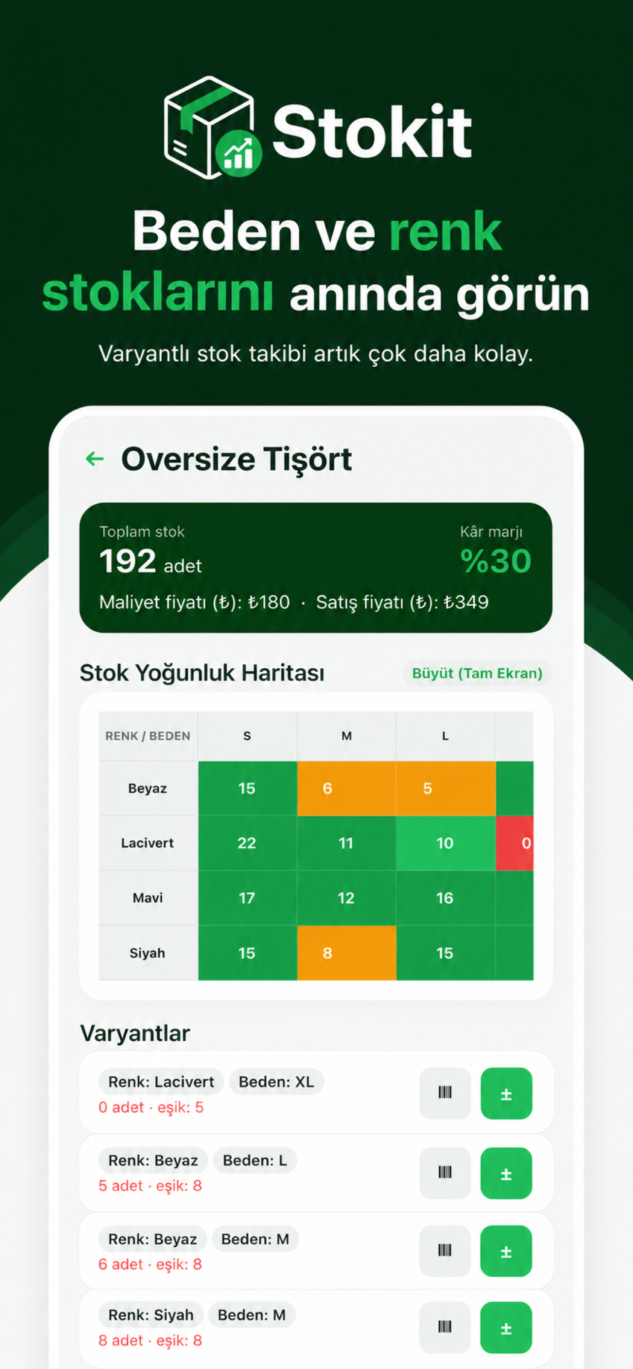 Stokit: Stok Takip Programı screenshot 3