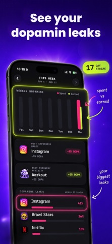 Dopiq - Quit Dopamine Detox iPhone screenshot