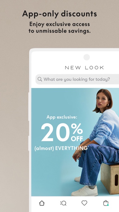 New Look Fashion Online Screenshot
