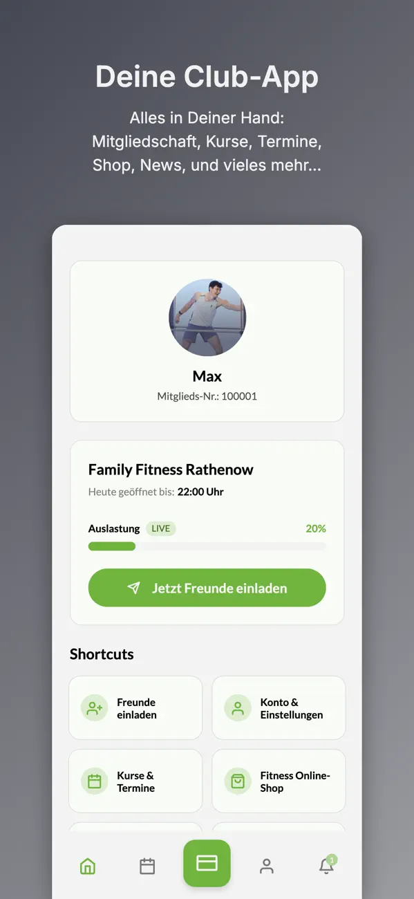 Screenshot #1 pour Family Fitness Rathenow