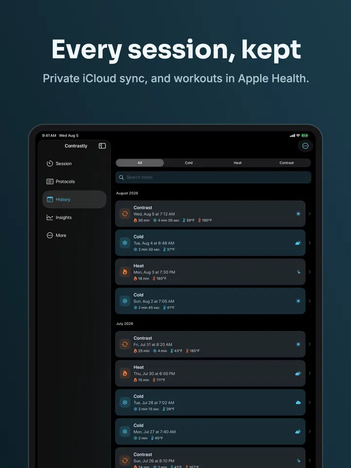 Contrastly on iPad: screenshot 6 of 6