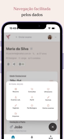 Nattal - Cartão de pré-natal screenshot