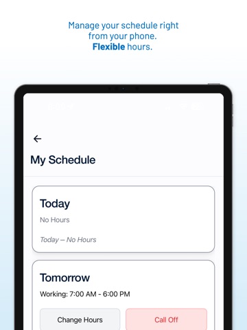 Washr Mobile Pros iPad screenshot