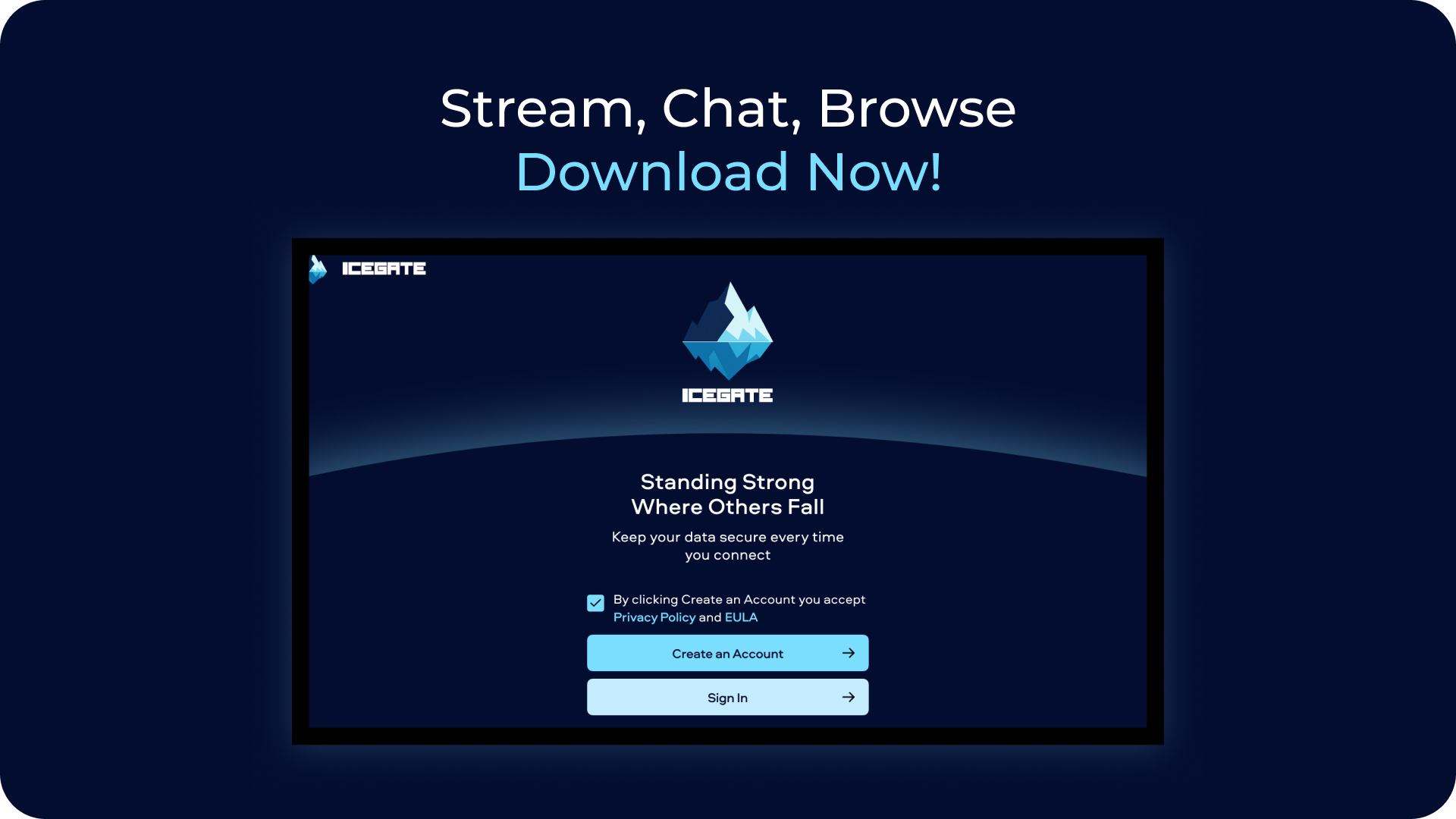 Icegate VPN: Private & Secure