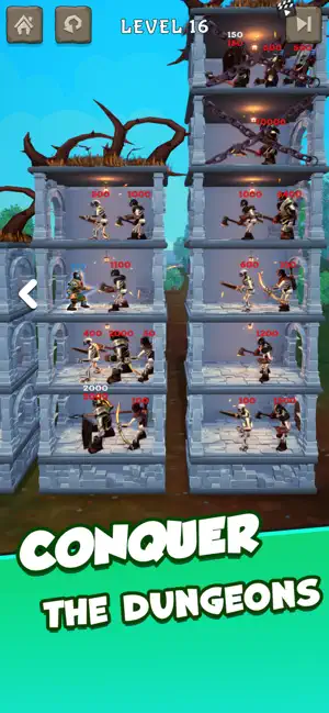 Hero Challenge: Tower Conquest screenshot 2