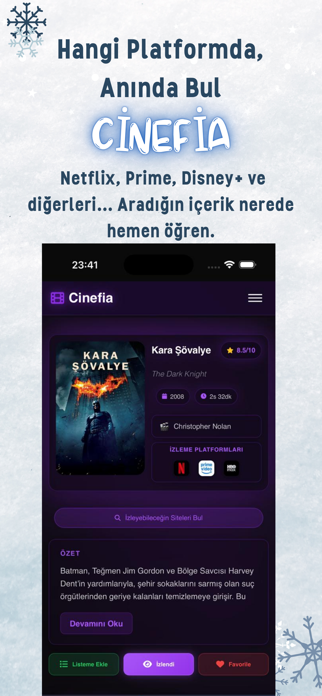 Cinefia Screenshot 2 of 3