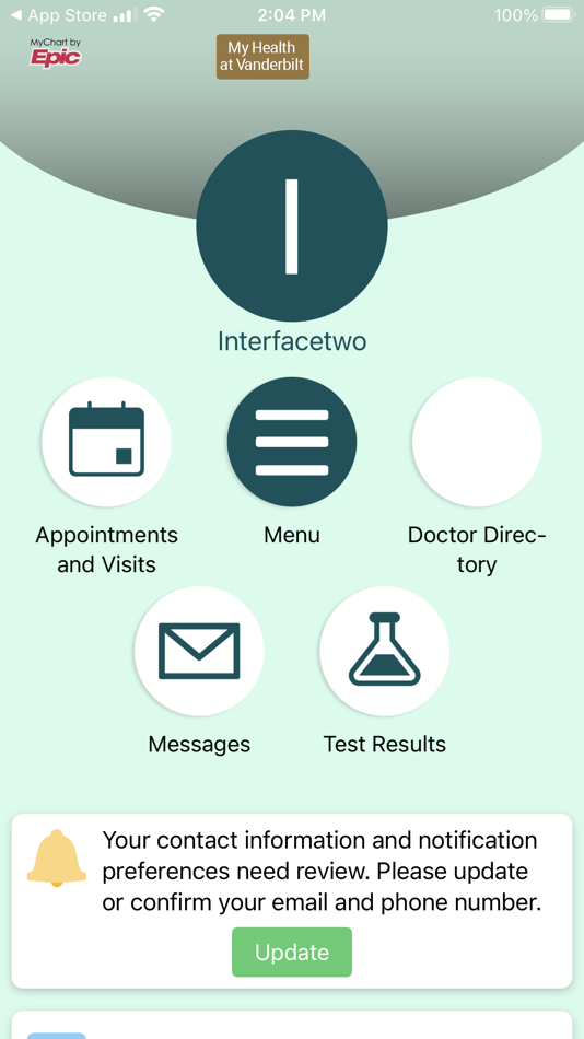 #1. My Health at Vanderbilt (iOS) Przez: Vanderbilt University Medical Center