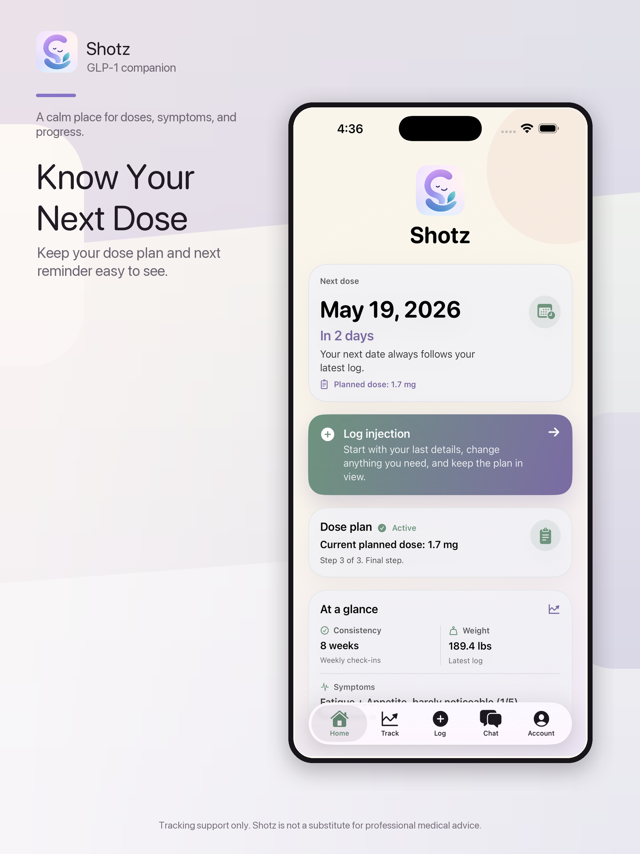 Shotz: GLP-1 Dose Tracker screenshot 7