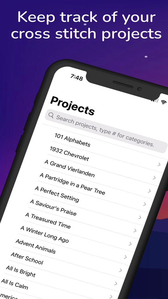 #2. Cross Stitch Journal (iOS) Podle: Blitstitch Labs LLC