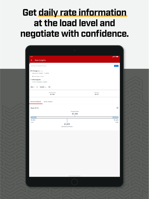 Truckstop Go iPad screenshot 5 - Business app