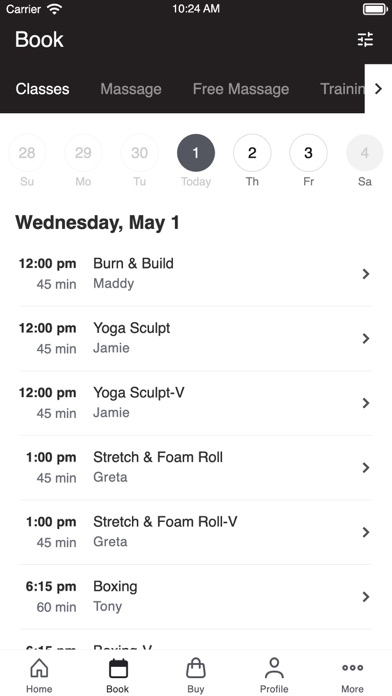 Sony Pictures Athletic Club Screenshot